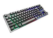 Teclado Gamer Aoas M-880 Qwerty Inglês Us Cor Preto Com Led Rgb