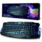 Teclado Gamer Com Fio Usb 3 cores Iluminação Bk-G35 - 63 - exbom