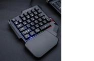 Teclado Gamer De Uma Mão Fy-700 Iluminação - Design Moderno