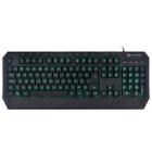Teclado Gamer Draco Com Macros, Multimidia Led 3 Cores Cabo 1.8 Metros Abnt2 Preto - Gt400