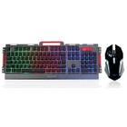 Teclado Gamer Exbom BK-G3000 Metal com Iluminação LED