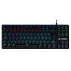 Teclado Gamer Fortrek Black Hawk Rainbow Mecânico Compact