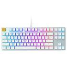 Teclado Gamer Glorious Glo-GMMK-TKL-BRN-W RGB Branco - com Fio (Ingles)