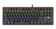 Teclado Gamer HP Mecânico Tkl Usb Led RGB Gk200