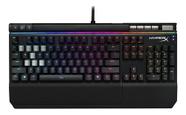 Teclado gamer HyperX Alloy Elite QWERTY Cherry MX RGB Red inglês US cor preto com luz RGB