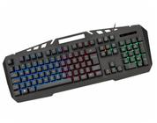 Teclado Gamer Kb-A328 Spartacus Metal Semi-Mecanico Led - K-Mex