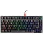 Teclado Gamer Mecanico 75% Pcyes Rasec - Gasket Mount - Gateron Brown - Led Rgb - Twgbrrgb