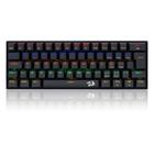 Teclado gamer mecânico compacto Lakshmi, ABNT2 Switch MK2 DIY VERMELHO, K606R (PT-RED), REDRAGON REDRAGON