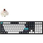 Teclado Gamer Mecanico Keychron Q6 Max Sem Fio Switch Brown