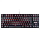 Teclado Gamer Mecânico PCYES TKL Neron Switch Blue Led Ver,