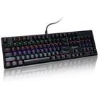 Teclado Gamer Mecânico Raiku L3000 Rgb Anti Ghost 104 Teclas