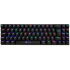 Teclado Gamer Mecanico Sem Fio Krab Inferno KBMGK50 Portugues USB com Backlight RGB - Preto