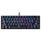 Teclado Gamer Motospeed, ABNT2, Preto, blue Switch blue - CK61