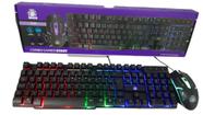 Teclado Gamer + Mouse Gamer Led Luminoso Profissional