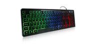 Teclado Gamer Multimídia com Led RGB 107 Teclas ABNT II EXBOM - BK-155C