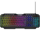 Teclado Gamer Multimidia Fortrek Shortcut Preto