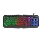 Teclado gamer multimidia fortrek spider black abnt2 rgb