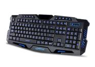 Teclado Gamer Multimídia Retroiluminado Led Rgb Usb G-35 - B-max