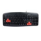 Teclado Gamer Multimidia USB ABNT2 TPC-036 107 teclas - Hoopson