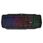 Teclado Gamer Ranger Evolut, LED Rainbow, US, Preto - EG207