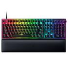 Teclado Gamer Razer Huntsman V2, Chroma RGB, Switch Óptico Razer, com Apoio de Pulso, Preto