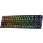 Teclado Gamer Redragon K628CT Pollux Pro RGB Switch Red Bluetooth - Preto