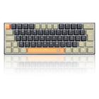 Teclado Gamer Redragon Lakshmi, Switch Brown,  Layout 60%, ABNT2, Preto - K606-OG&BK&GY (PT-BROWN)