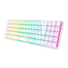 Teclado Gamer Redragon Mecanico Ashe Rgb Branco Switch ul