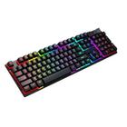 Teclado Gamer Semi Mecânico Iluminado Rgb Em Ptbr - A.R Variedades MT