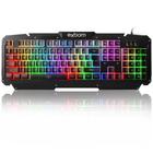 Teclado Gamer Semi Mecânico Usb Abnt2 Iluminado Led Bk-G200 - Exbom