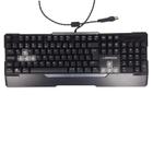 Teclado Gamer Semi Mecânico Wakiza Tc208 Warrior