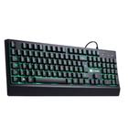 Teclado Gamer Vinik VX Defender, LED 7 Cores, USB, Teclas Multimídia, ABNT2, Preto - GT300