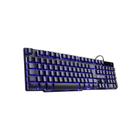 Teclado Gamer VINIK Vx Gaming Hydra 107 Teclas + 12 Multimidia Com Led Azul Sensacao Tecla Mecanica - Gt700