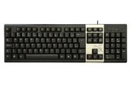 Teclado Industrial Standard Com Fio Usb 2.0 Preto - Maxprint