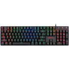 Teclado Jogos Redragon Shrapnel K589Rgb Inglês Com Fio Switch Vermelho