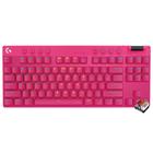 Teclado Logitech G Pro X TKL Lightspe Wireless Pin 920-012154/Pink