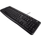 Teclado Logitech Usb Membrana Abnt2 Preto K120 920-004423