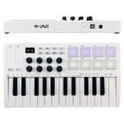 Teclado M-Vave SMK25 Controlador Midi 25 Teclas 8 Pads