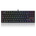 Teclado magnetico kumara pro k552 rgb switch brown - preto - Redragon