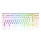 Teclado Magnetico Kumara Pro K552W Rgb Switch Red - Branco