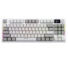 Teclado Mecânico Attack Shark K86 RGB Cinza, Bluetooth ou USB
