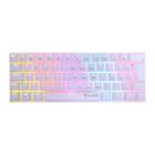 Teclado Mecânico CLAMN Night Walker CL-TK76 RGB - Branco