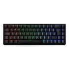 Teclado Mecânico Gamer Akko 3068B Plus, RGB, Switch Blue, Layout 65%, Anti-Ghosting, ABNT2, Preto