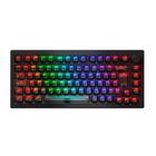 Teclado Mecânico Gamer Akko 5075 Clean Black, Switch V3 PRO Cream Black, N-Key, ABNT2