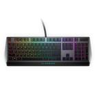 Teclado Mecânico Gamer Dell Alienware - Padrão US, Low Profile, Switch Cherry MX Red, RGB, AW510K