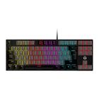 Teclado Mecânico Gamer Fantech ATOM87, RGB, Switch Red - MK876