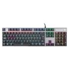 Teclado Mecânico Gamer Fortrek G RBW Black Hawak, RGB, Switch KRGD Blue, ABNT2, Dark Grey - 70548