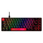 Teclado Mecânico Gamer HyperX Alloy Origins 65, Switch RED,  Layout 65%, US, Preto - 4P5D6AAABA