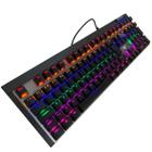 Teclado Mecânico Gamer Jogos Aula Wind F3030 Multicores