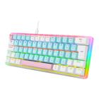 Teclado Mecânico Gamer K642 Akali Rosa Azul Branco Redragon